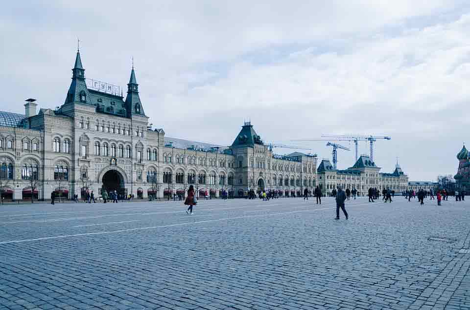 A lovely view of Russia’s famous destination